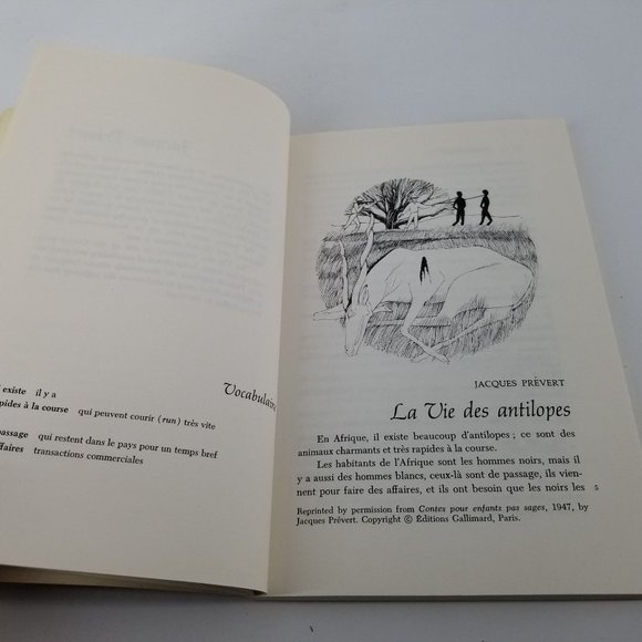 C'est de la Prose French Poem Book 1968 Paperback Valette Morgenroth USA - Picture 6 of 10